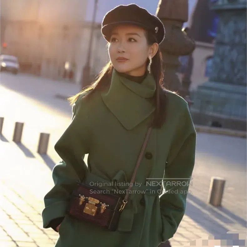 Hermes Hermes 24FW Green Cashmere Long Trench Coat Size XS / US 0-2 / IT 36-38 - 7 Thumbnail