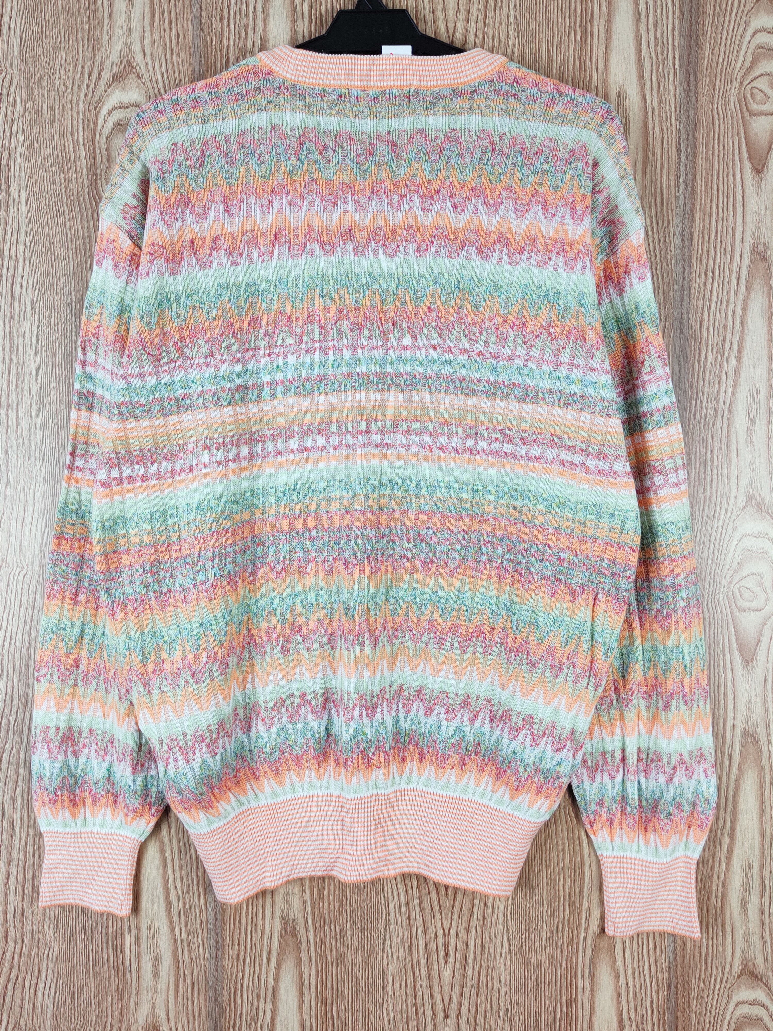 Japanese Brand Black & White made in japan Knitwear Sweatshirts #W162 Size US L / EU 52-54 / 3 - 8 Thumbnail