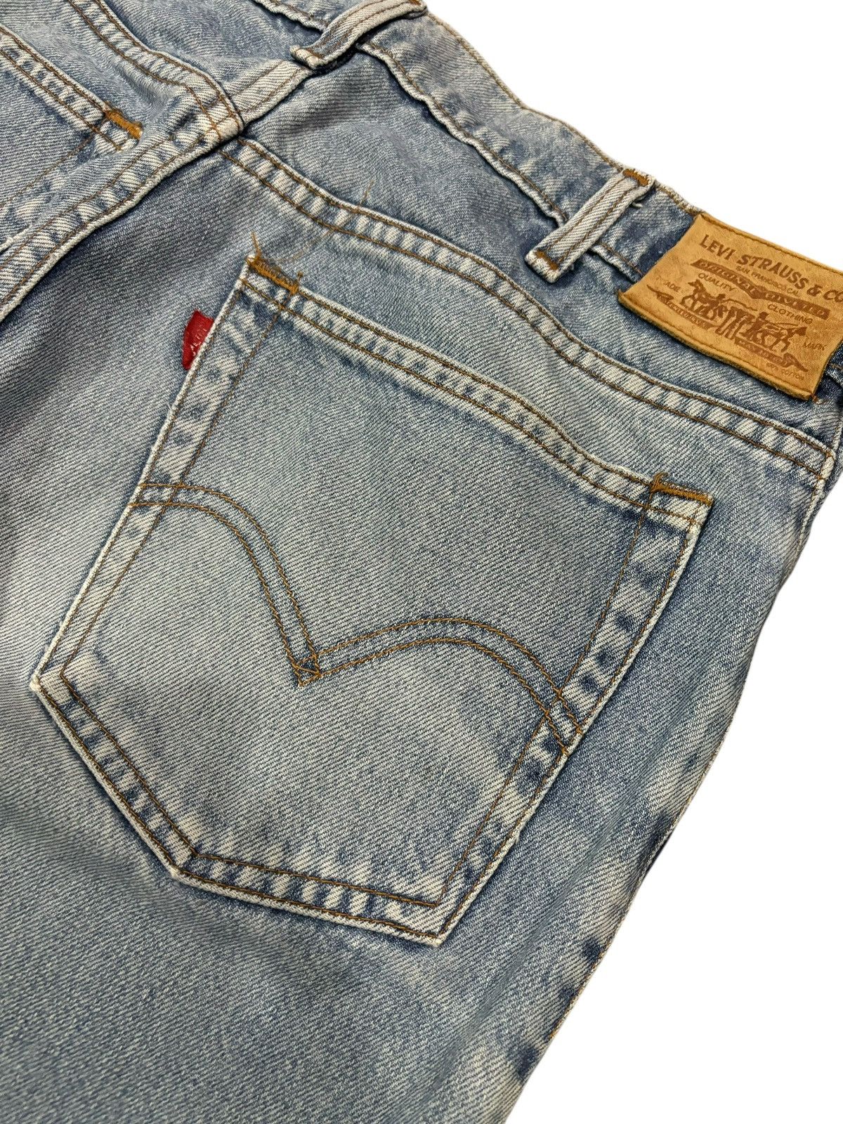 Levi's × Vintage Y2k Vintage Levi’s Lot 525-02 Faded Straight Cut Jeans Size US 32 / EU 48 - 7 Thumbnail