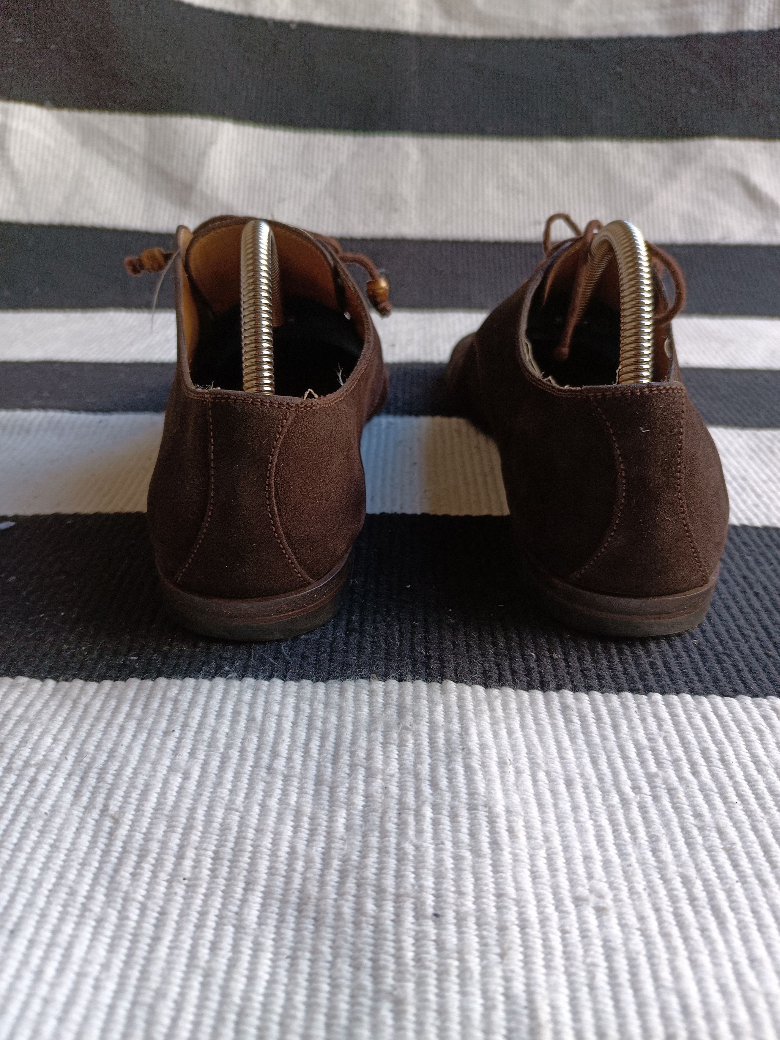 Gucci Gucci brown suede lace-up oxfords. Size US 6.5 / EU 39-40 - 9 Thumbnail