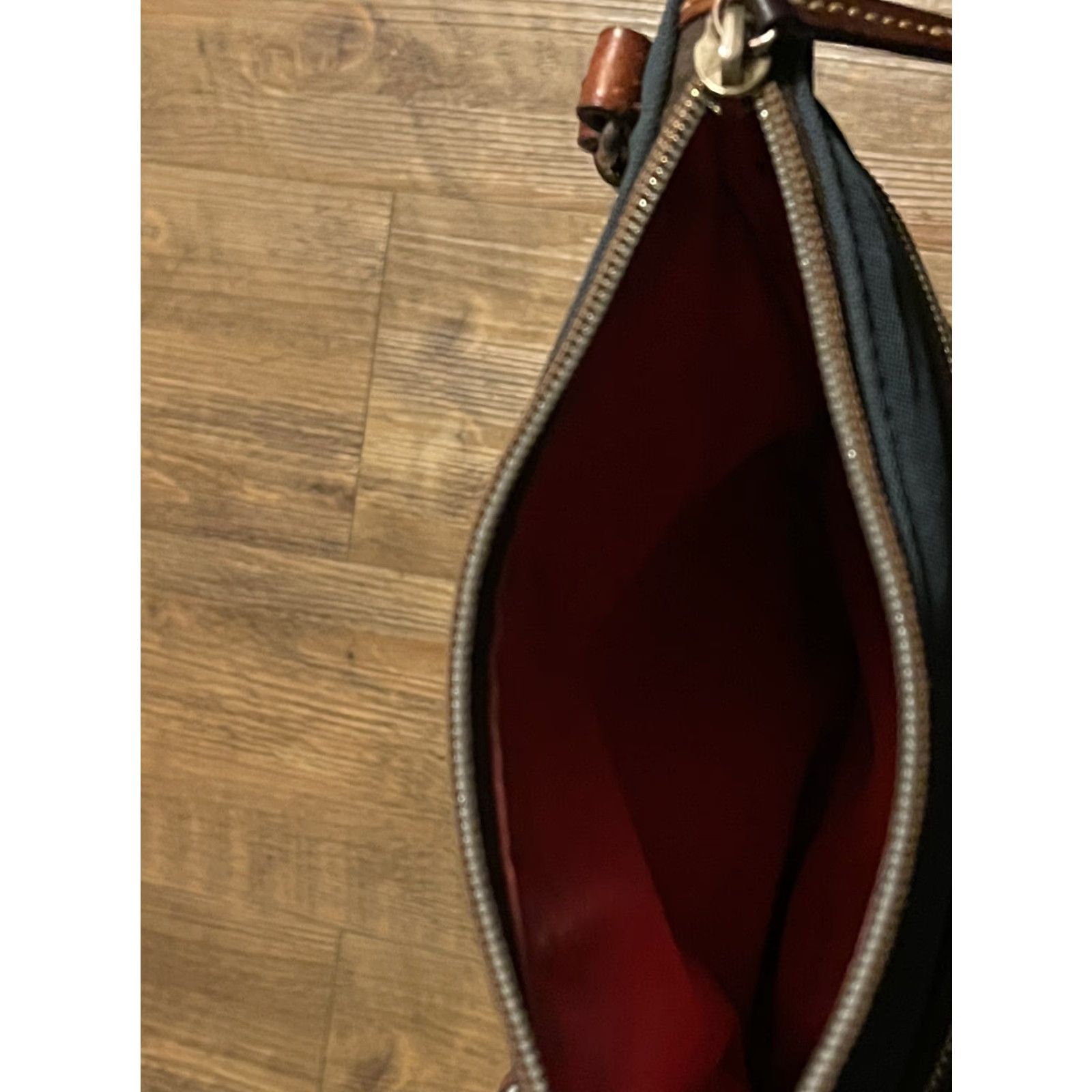 Dooney & Bourke Dooney & Bourke Triple Zip Crossbody Shoulder Bag Women Small Blue Messenger & Cross Body Adjustable Strap Crossbody Bag Size ONE SIZE - 3 Thumbnail