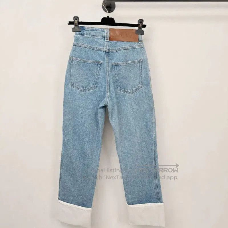Loewe Loewe Spring Autumn Light Blue Women's Jeans . Size 23" - 2 Thumbnail