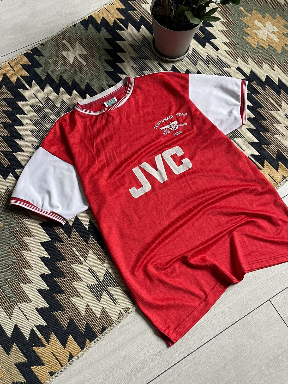 Vintage Vintage 1985 Arsenal Retro Score Draw Jersey Size US M / EU 48-50 / 2 - 2 Thumbnail