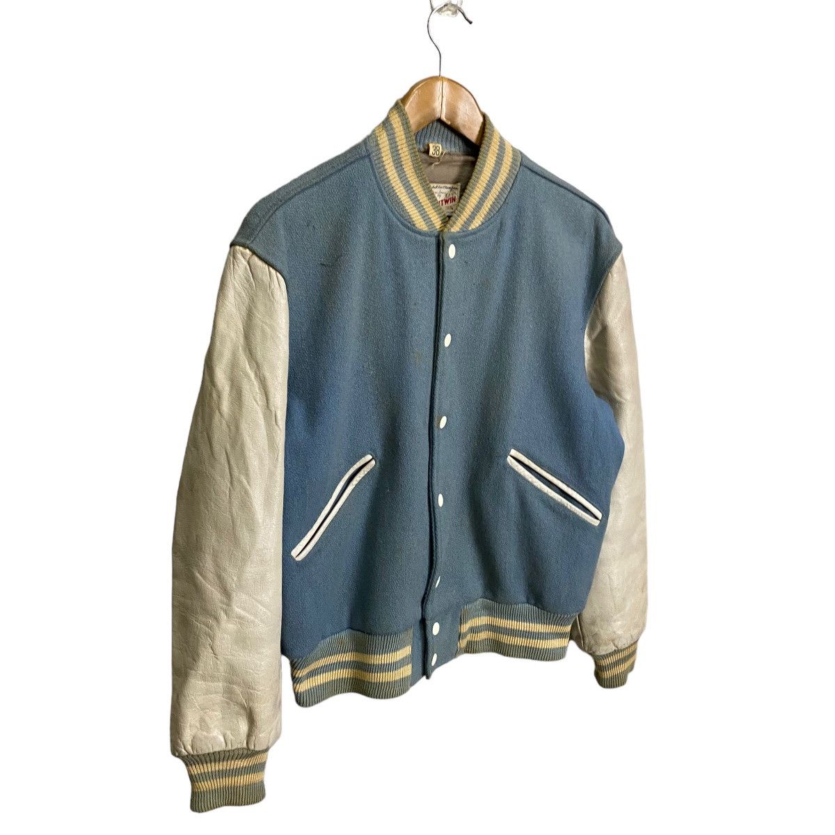 Vintage RARE 50s BUTWIN THE CHAMPION VARSITY JACKET Size US M / EU 48-50 / 2 - 2 Thumbnail