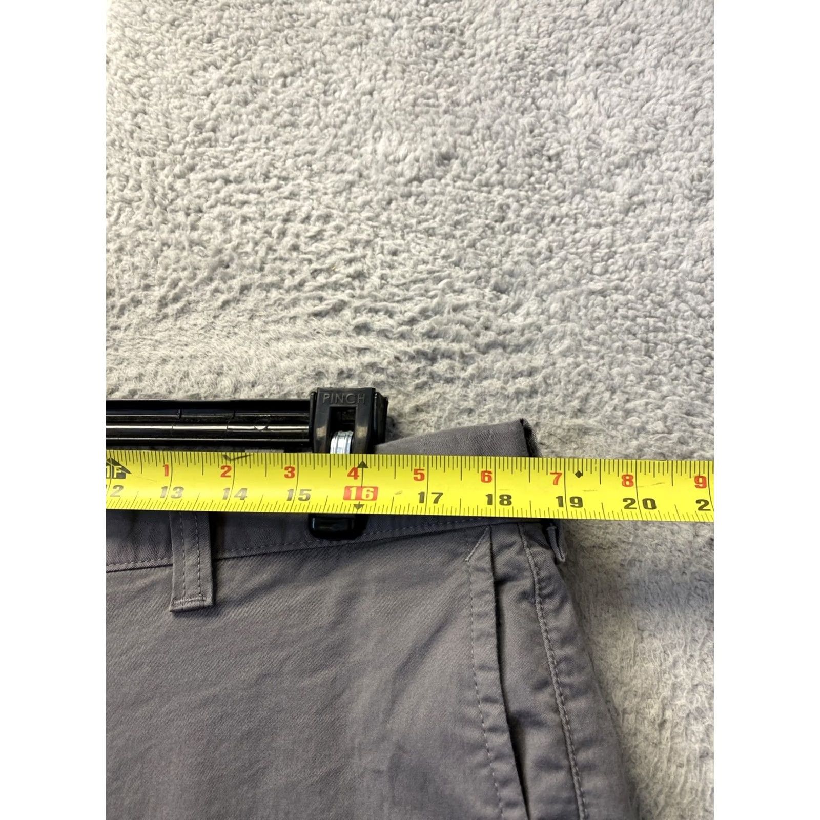 J.Crew J.CREW Shorts Men 36 Gray Chino Flat Front Pockets Stretch /0827 Size US 36 / EU 52 - 5 Thumbnail