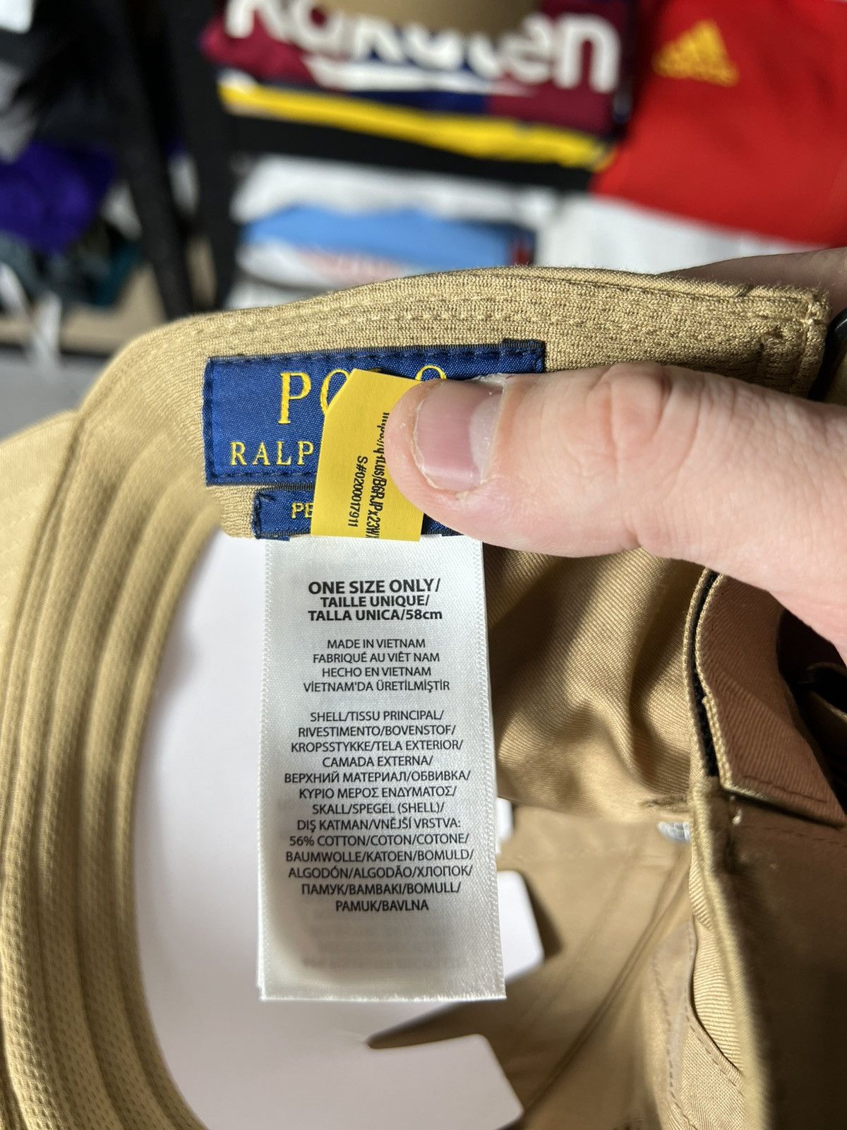 Polo Ralph Lauren 🔥 Polo Ralph Lauren Cap — Beige (One Size) Size ONE SIZE - 9 Thumbnail