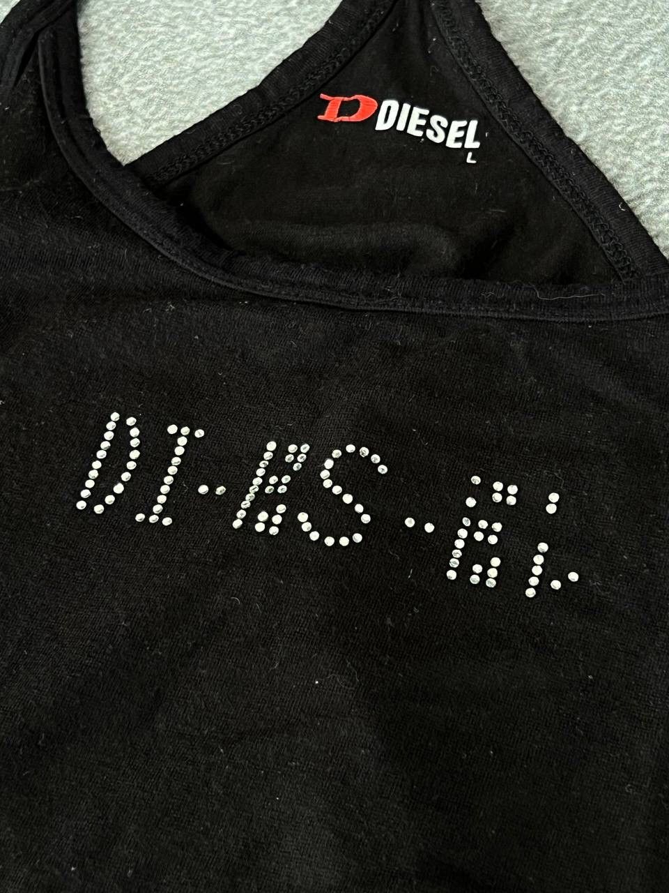 Diesel Y2K Diesel Tank Top 2000s Style sleeveless vintage Size L / US 10 / IT 46 - 4 Thumbnail