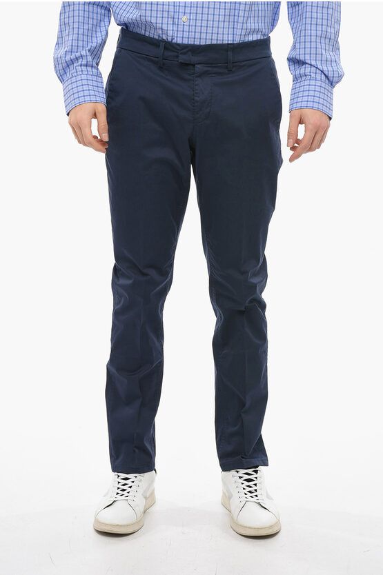 image of Dondup Pablo Skinny Pants With Loops in Blue, Men's (Size 36)
