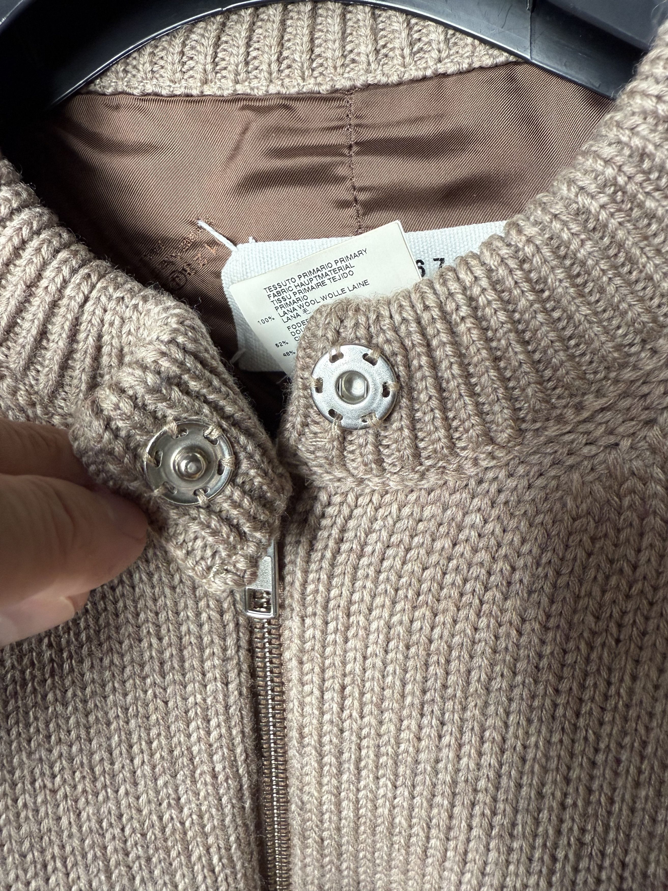 Maison Margiela Maison Margiela SIZE -L Zip Cardigan Size US L / EU 52-54 / 3 - 12 Thumbnail