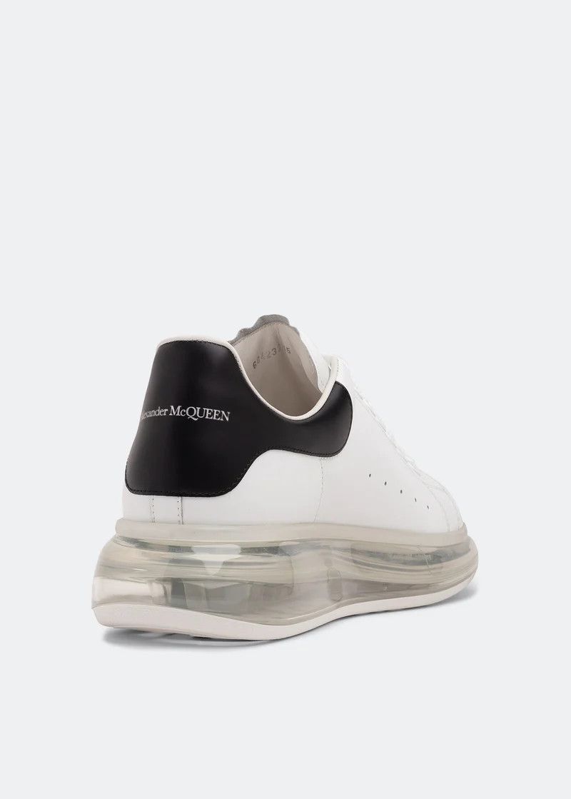 Alexander McQueen o1w1db10725 Oversized Transparent Sole Sneaker in White Size US 9.5 / EU 42-43 - 5 Thumbnail