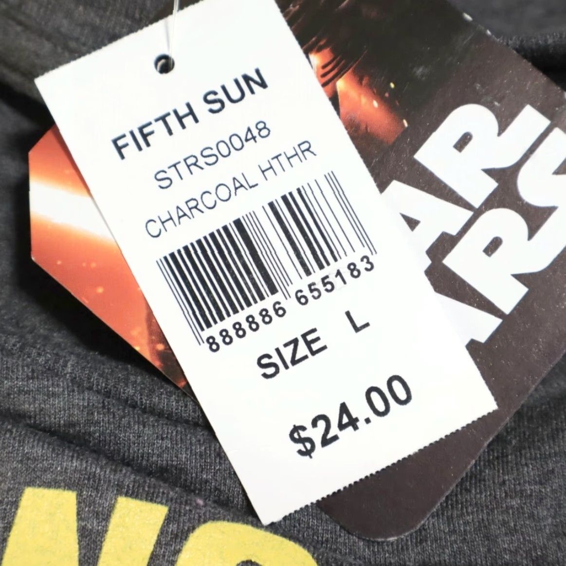 Star Wars **Star Wars X-Wing Fighter Solid Charcoal Men's L T-Shirt** User: **Star Wars X-Wing Fighter Men's L Solid Charcoal T-Shirt** Size US L / EU 52-54 / 3 - 6 Thumbnail
