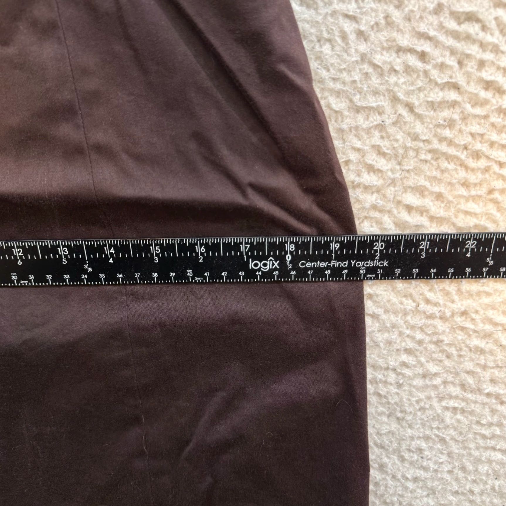 Vintage VINTAGE Y2K Tahari Shift Dress 6 Medium Brown Spaghetti Thin Strap Boho Fairy Grunge Dress Women Size M / US 6-8 / IT 42-44 - 7 Thumbnail