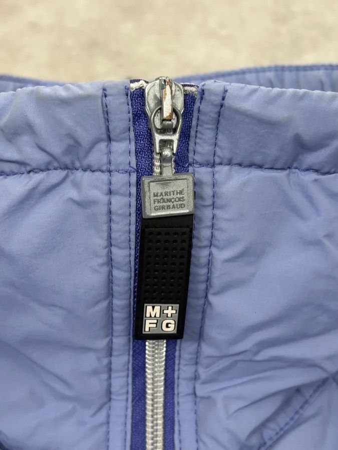 Marithe + Francois Girbaud FW2000 Marithé + François Girbaud Light Blue Quilted Geometric Nylon Jacket Size US S / EU 44-46 / 1 - 10 Thumbnail