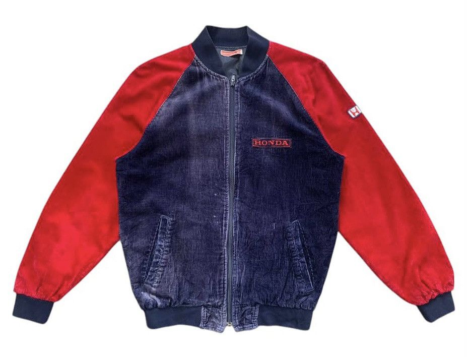 Honda Vtg Honda Corduroy Style Jacket Size US S / EU 44-46 / 1 - 1 Thumbnail