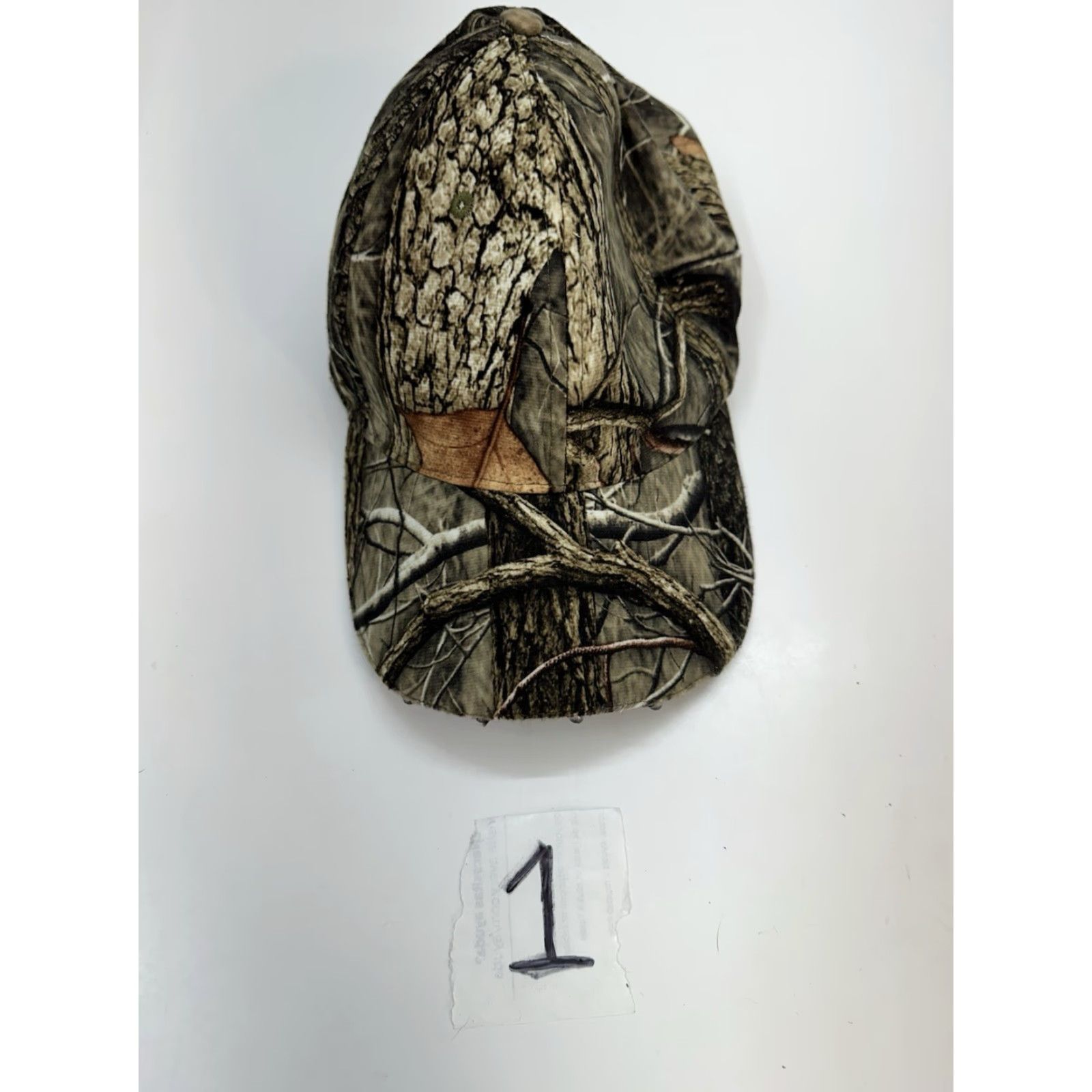 Vintage HuntWorth Hat Camo Light Battery Powered Hunting Baseball Adjustable Cap Size ONE SIZE - 7 Thumbnail