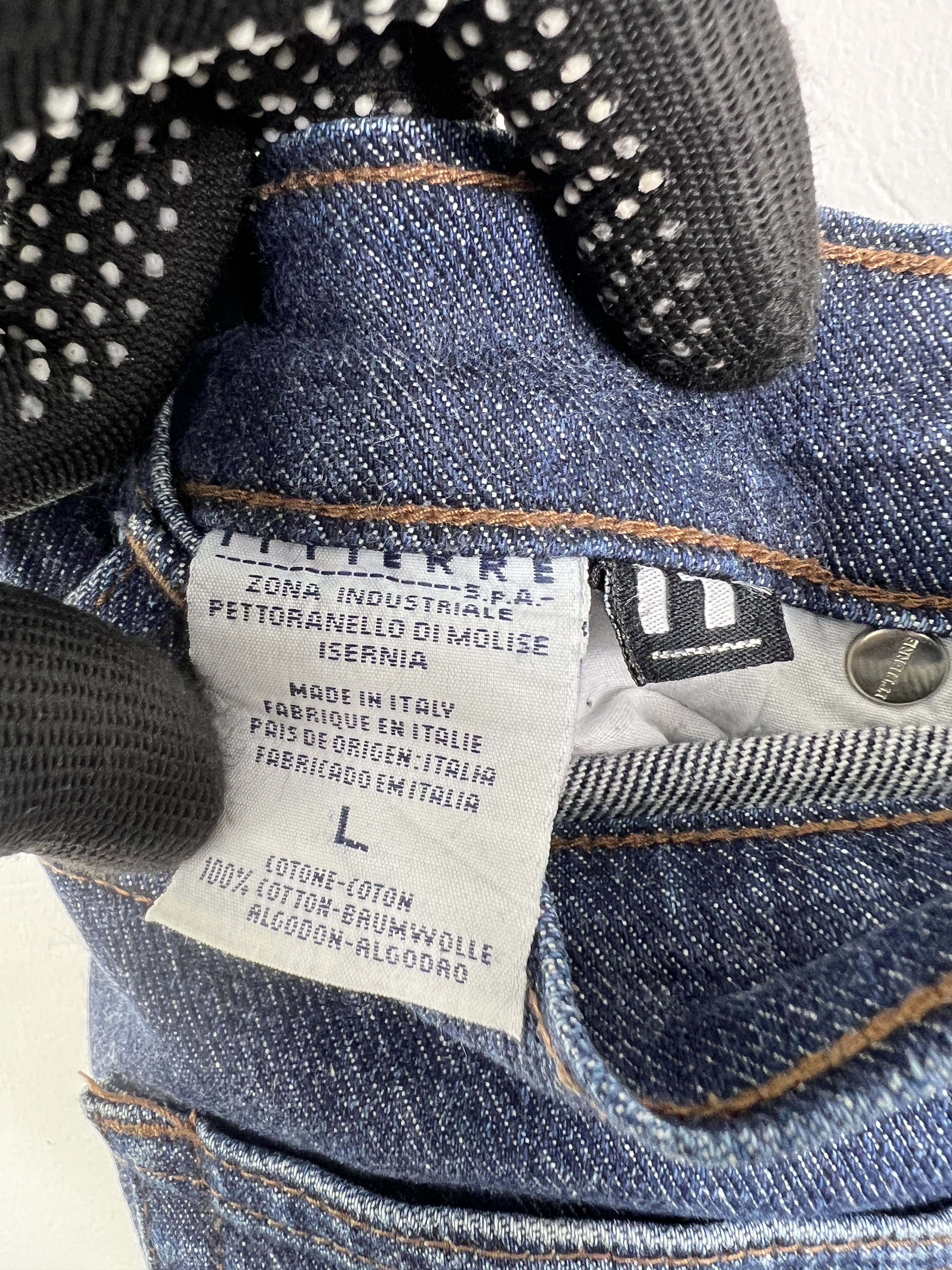Versace VERSACE Jeans Couture Capri Denim GTMPT979 Size 29" - 11 Thumbnail