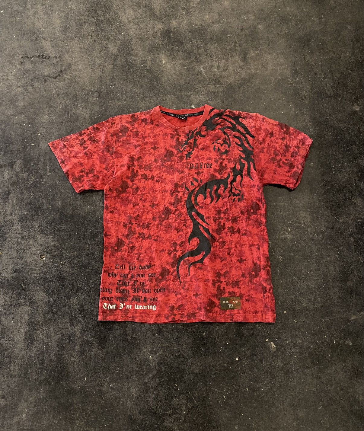 Hysteric Glamour × If Six Was Nine × Japanese Brand Y2k Dj free tribal ifsixwasnine style tshirt Size US L / EU 52-54 / 3 - 1 Thumbnail