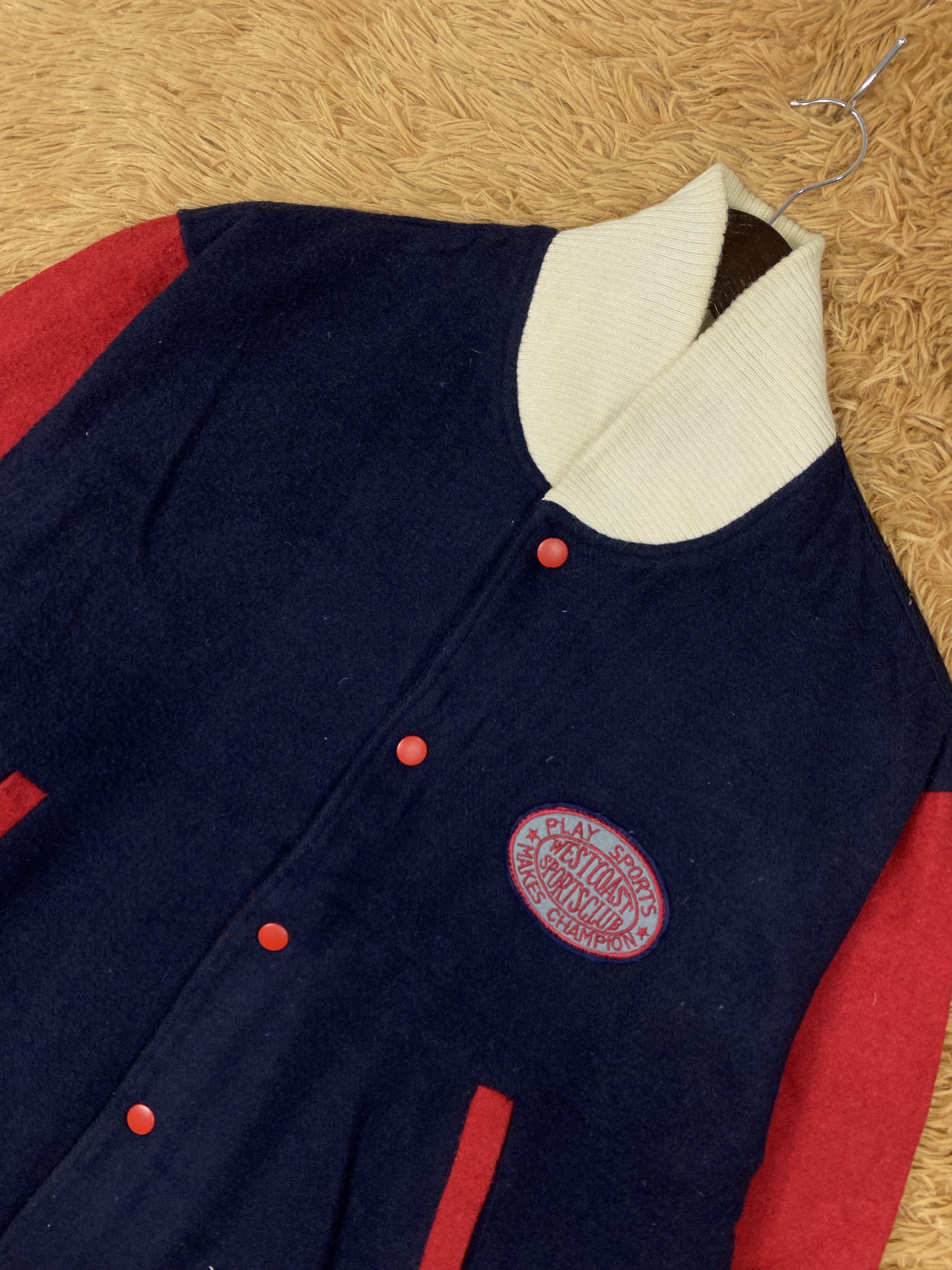 Vintage Vintage West Coast Varsity Jacket DJ0316 Size US M / EU 48-50 / 2 - 2 Thumbnail