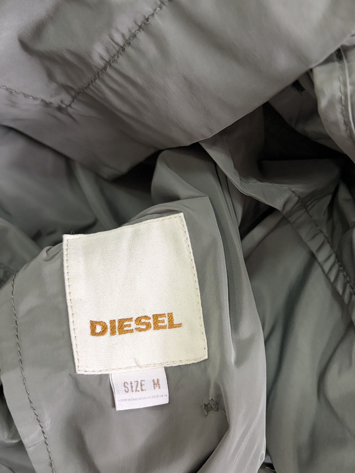Diesel Diesel Green Double-Breasted Trench Coat M Light Windbreaker Size M / US 6-8 / IT 42-44 - 5 Thumbnail