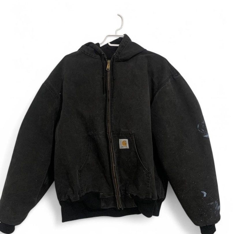 old stussy HAZExSTUSSY CARHARTT 美品　L ✖️CARHARTT x HAZE x STUSSY✖️Vtg90s Size M (19.5” x 27