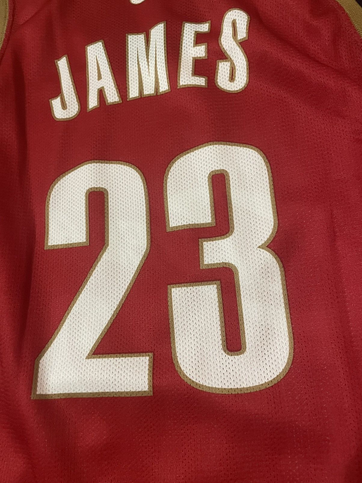 NBA Cleveland Cavaliers Lebron James jersey Champion NWT