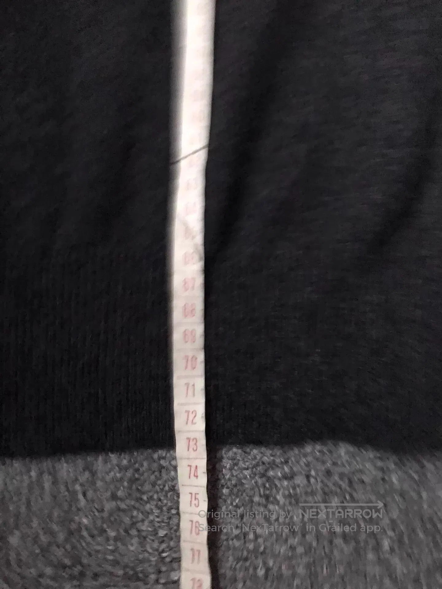 Hermes Black XL Sweater with Yellow Stitch Pattern. Size US XL / EU 56 / 4 - 8 Thumbnail