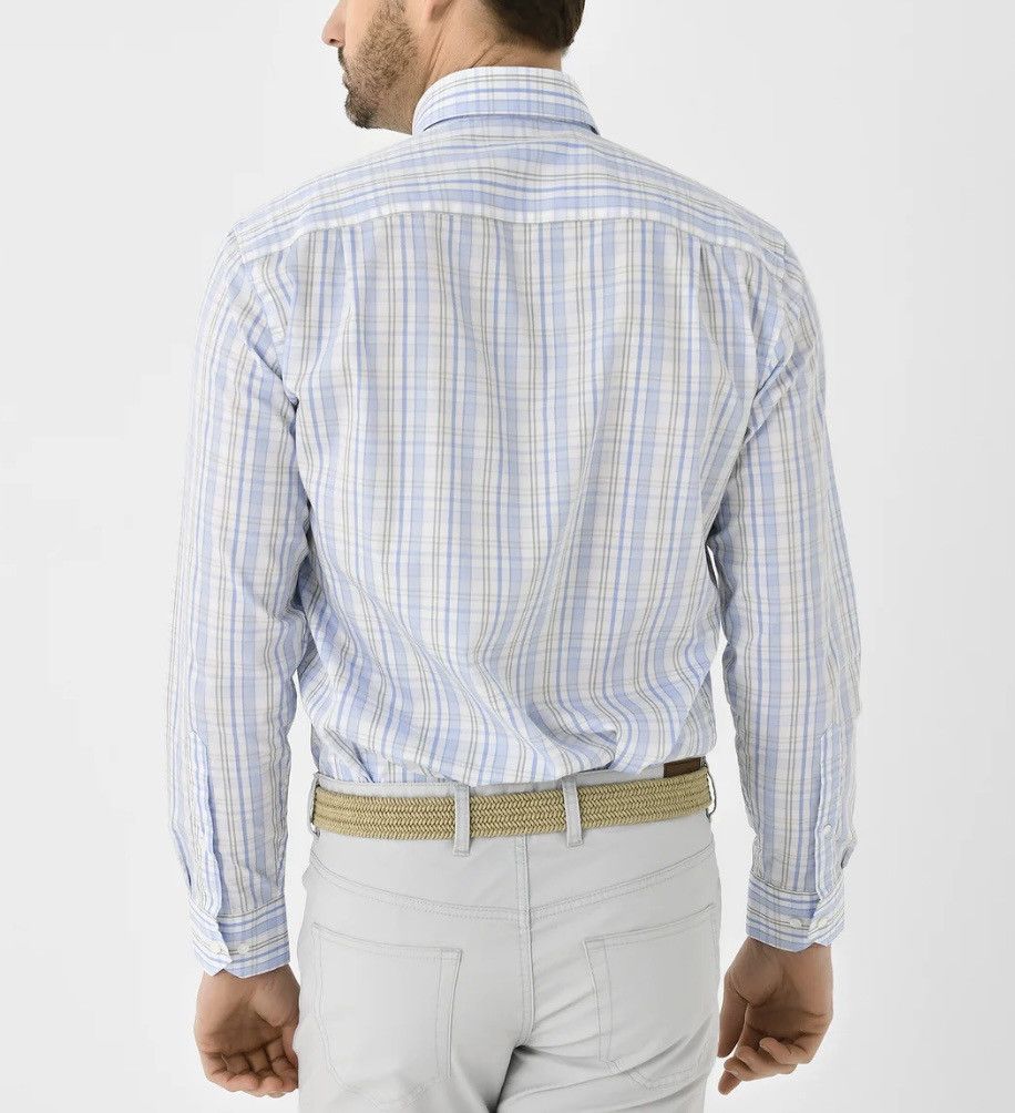 Peter Millar Peter Millar Crown Crafted Men's Viggo Sport Button Up SM Size US S / EU 44-46 / 1 - 3 Thumbnail