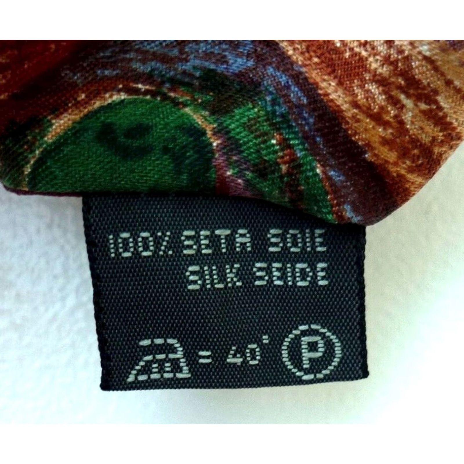 Ermenegildo Zegna VINTAGE Ermenegildo Zegna Luxury Silk Tie Abstract Made in Italy Size ONE SIZE - 7 Thumbnail