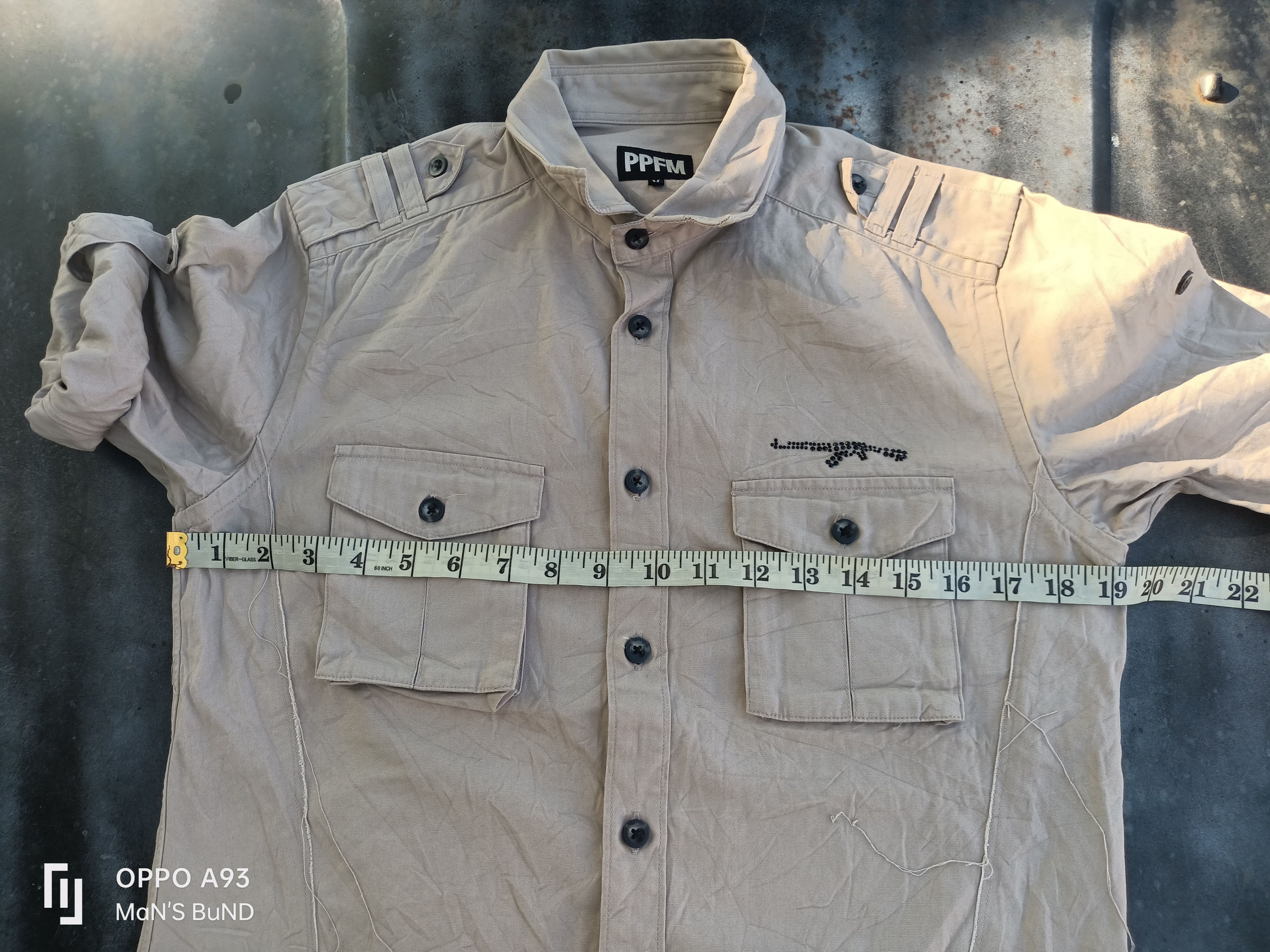 Japanese Brand × PPFM JAPANESE BRAND PPFM SHIRT.. Size US M / EU 48-50 / 2 - 11 Thumbnail