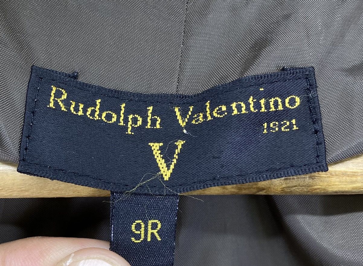 Japanese Brand Vintage Rudolph Valentino Hoodie Down Jacket Size M / US 6-8 / IT 42-44 - 7 Thumbnail