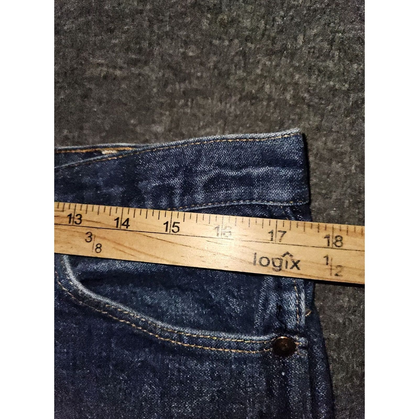 Wrangler VINTAGE Wrangler Cowboy Cut Jeans Men 36x34 Straight Denim Blue 936DEN Slim USA Western Mens Size US 36 / EU 52 - 3 Thumbnail