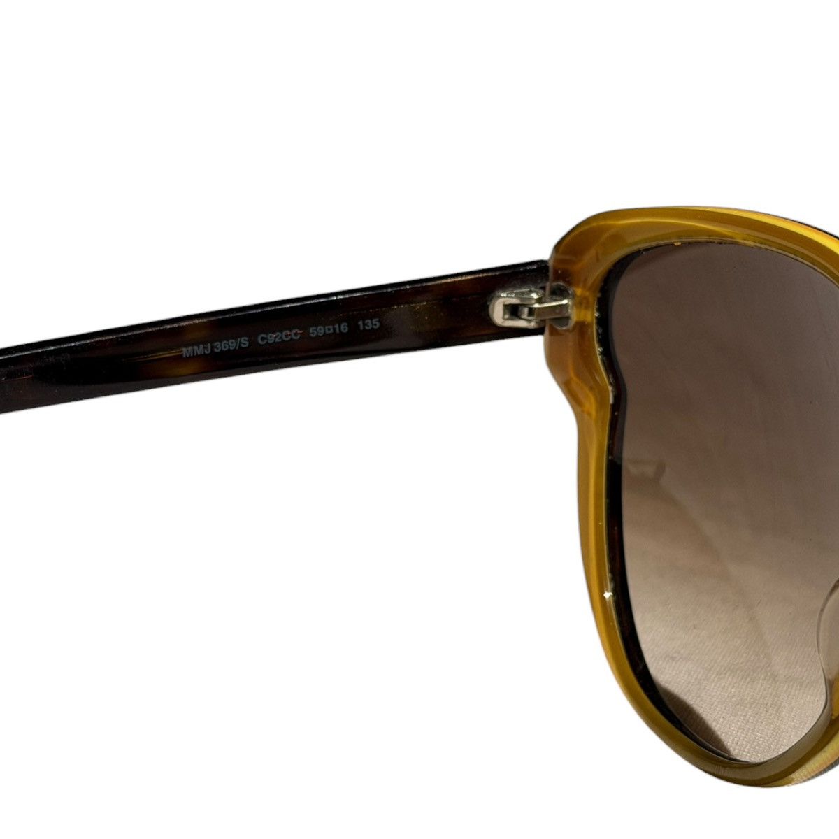 Marc Jacobs Tortoise contrast trim sunglasses Size ONE SIZE - 3 Thumbnail
