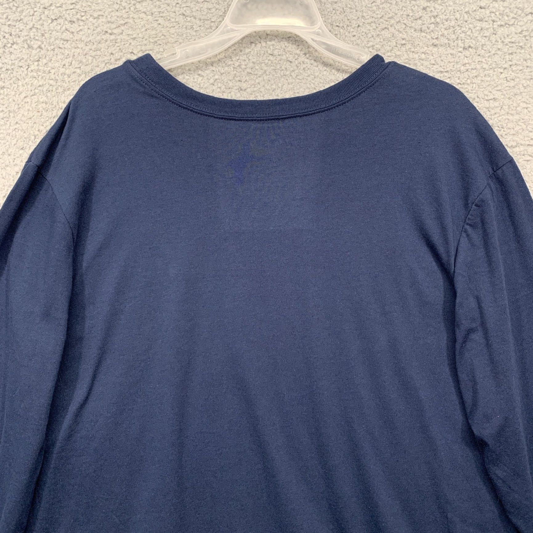 X-LARGE Zoe + Liv T-Shirt XL Long Sleeve Navy Blue White Hugs & Knishes NWT Size XL / US 12-14 / IT 48-50 - 5 Thumbnail