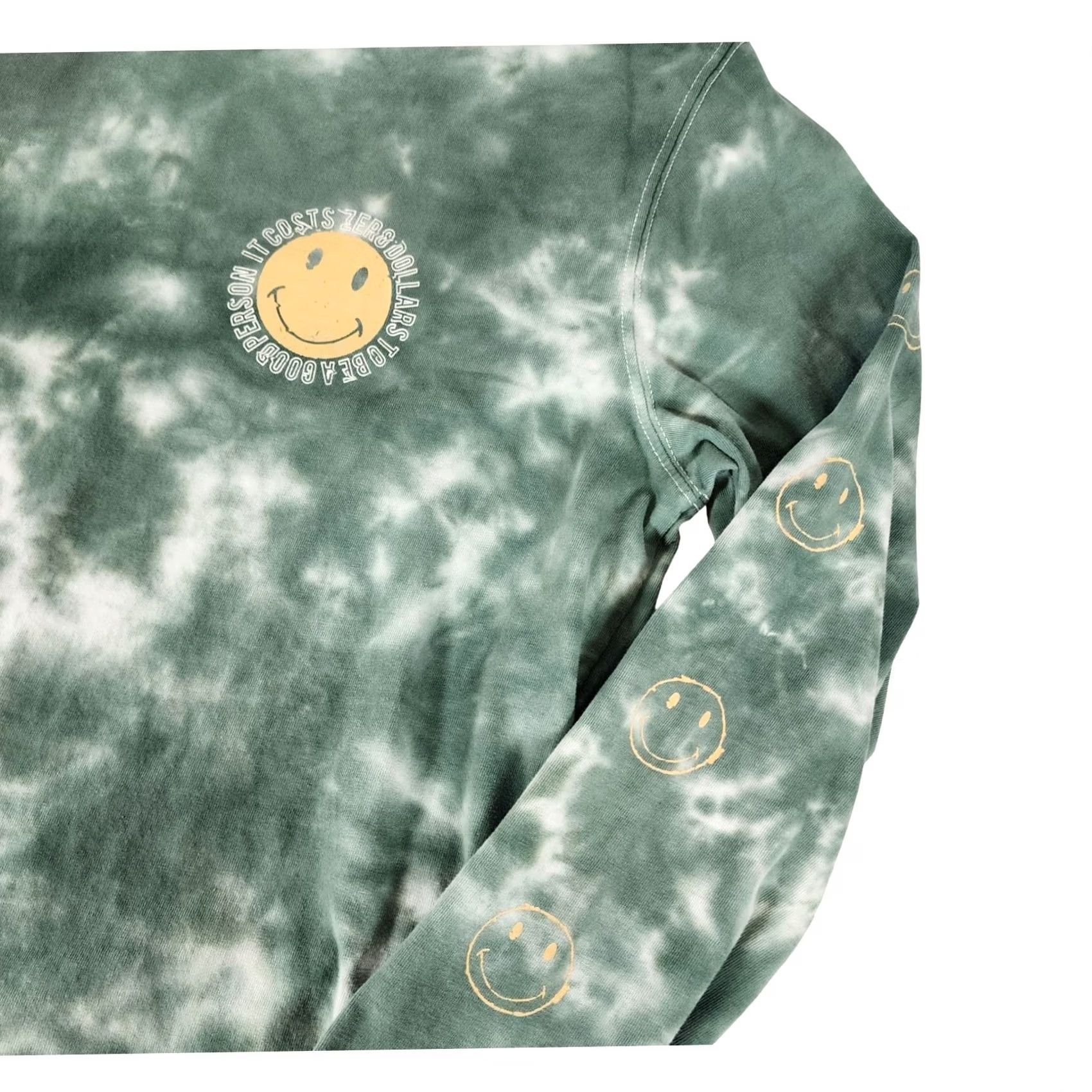 Vintage Arizona Jean Co Green Tie Dye Long Sleeve Crew Neck Graphic Tee Mens M Size US M / EU 48-50 / 2 - 3 Thumbnail