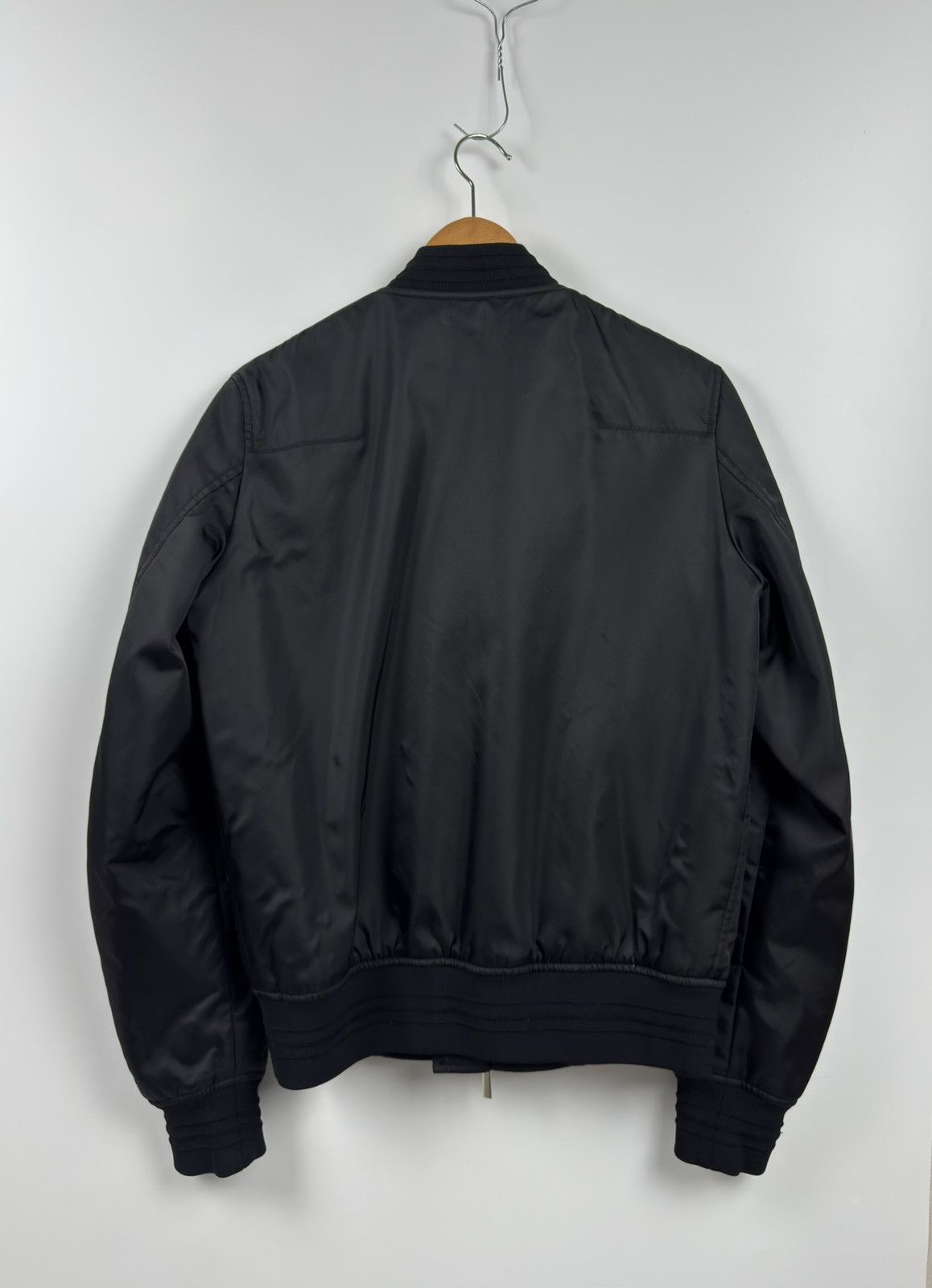 Dior Dior Homme Black Rose Embroidered Blouson Bomber Jacket Size US M / EU 48-50 / 2 - 8 Thumbnail