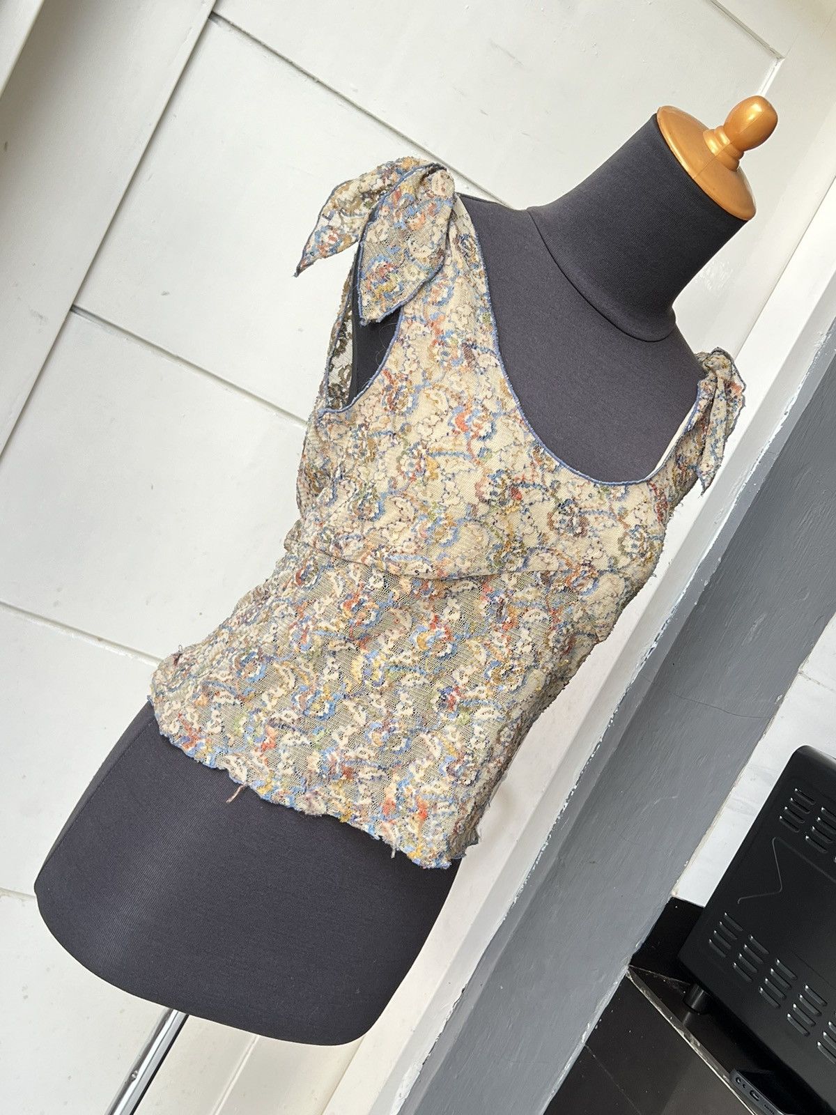 Anna Sui ANNA SUI Mesh Crop Tops Size XS / US 0-2 / IT 36-38 - 13 Thumbnail