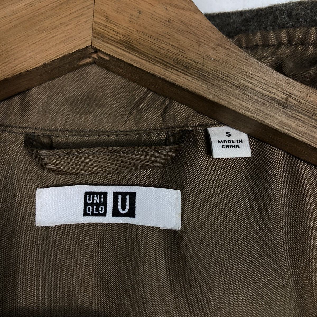Uniqlo 📌Vintage Wool Shirt Jacket Button Uniqlo Size US S / EU 44-46 / 1 - 18 Thumbnail