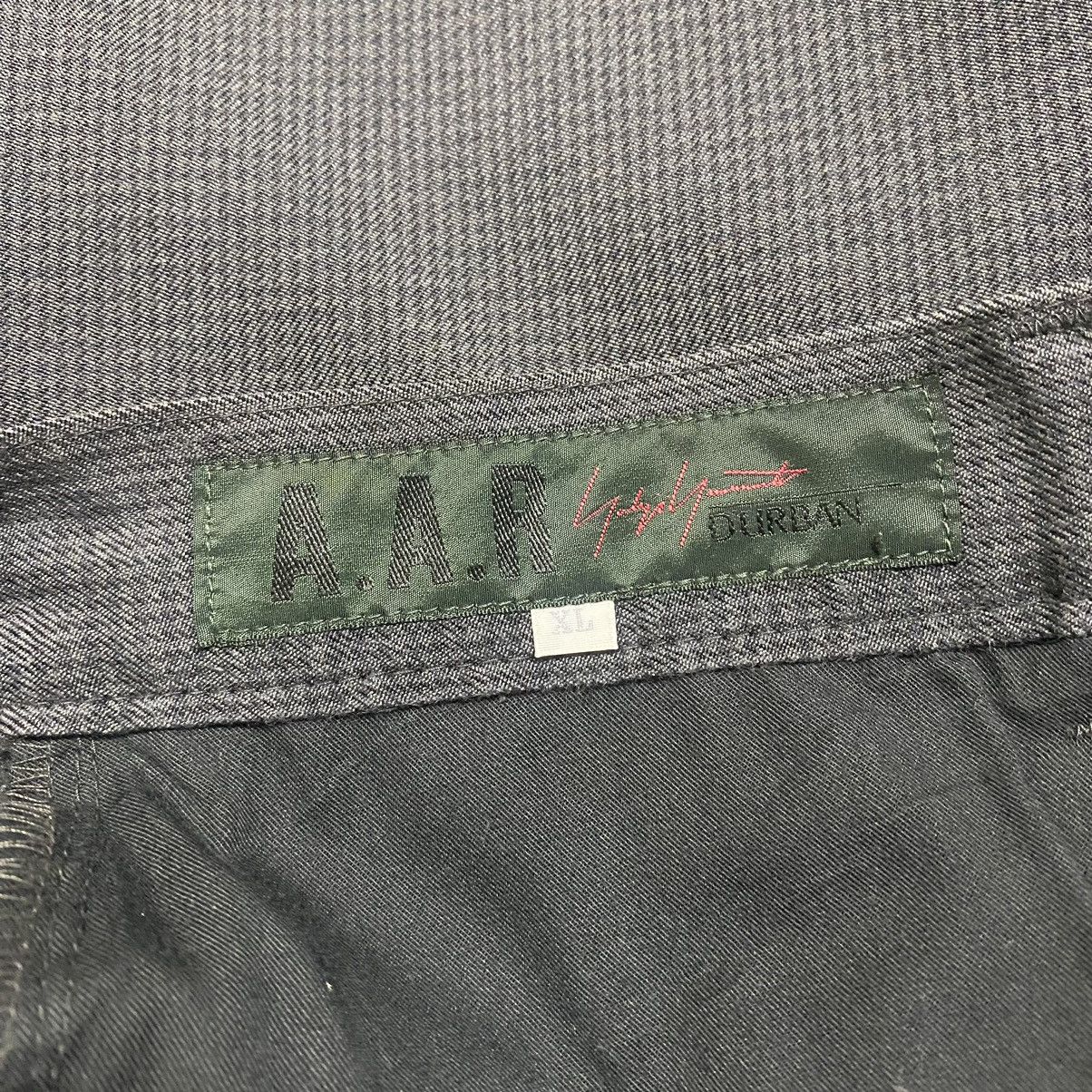 Yohji Yamamoto Vintage A.A.R Yohji Yamamoto Checkered Slim Pants Sunfaded Size US 32 / EU 48 - 20 Thumbnail