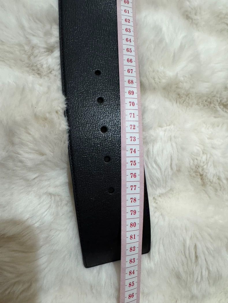 Saint Laurent Paris Saint Laurent Paris Black gold waist seal belt Nextarrow-25 Size ONE SIZE - 9 Thumbnail