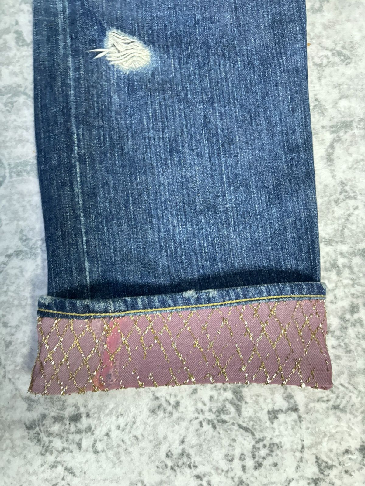 Number (N)ine Number Nine AW03 Kurt Cobain Denim Size US 30 / EU 46 - 5 Thumbnail