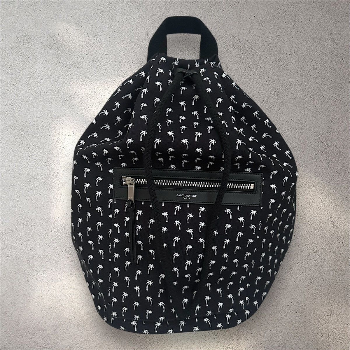 Saint Laurent Paris Palm Tree Backpack | Grailed