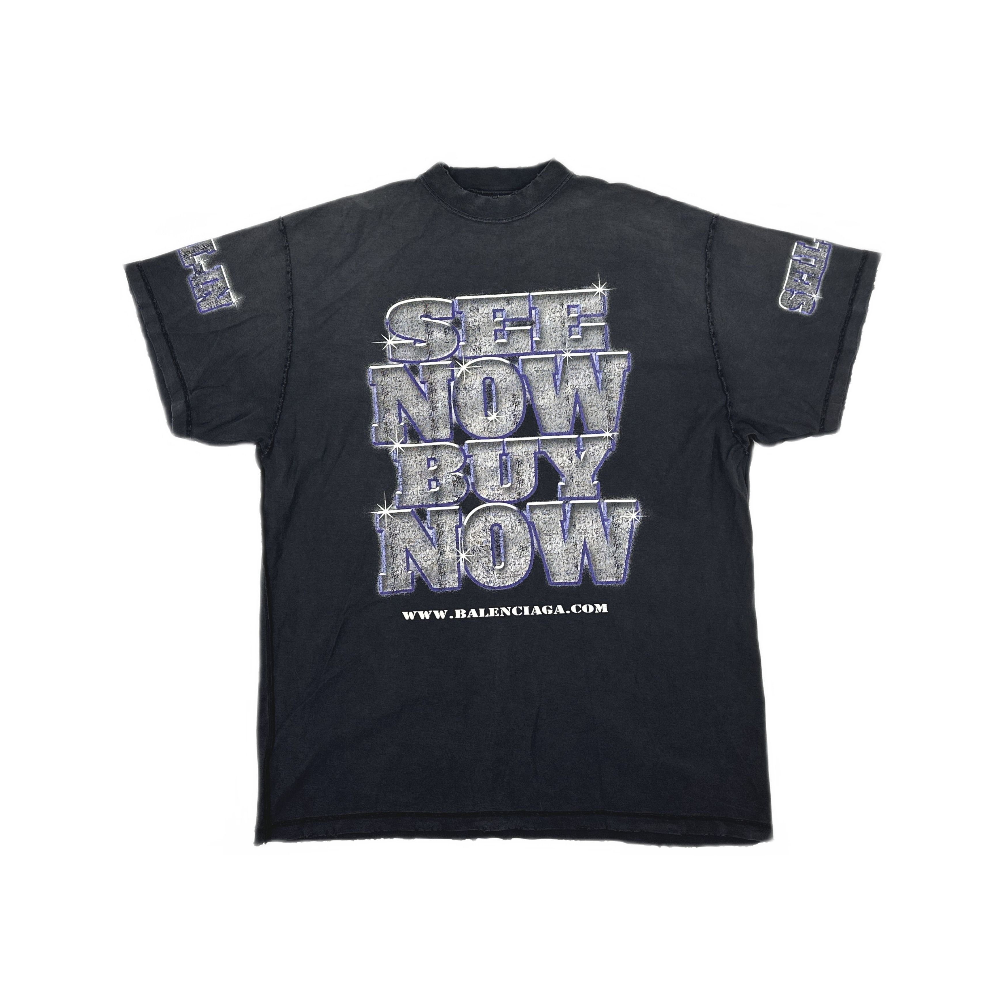 Balenciaga New Balenciaga See Now Buy Now T-Shirt Summer24 | Grailed