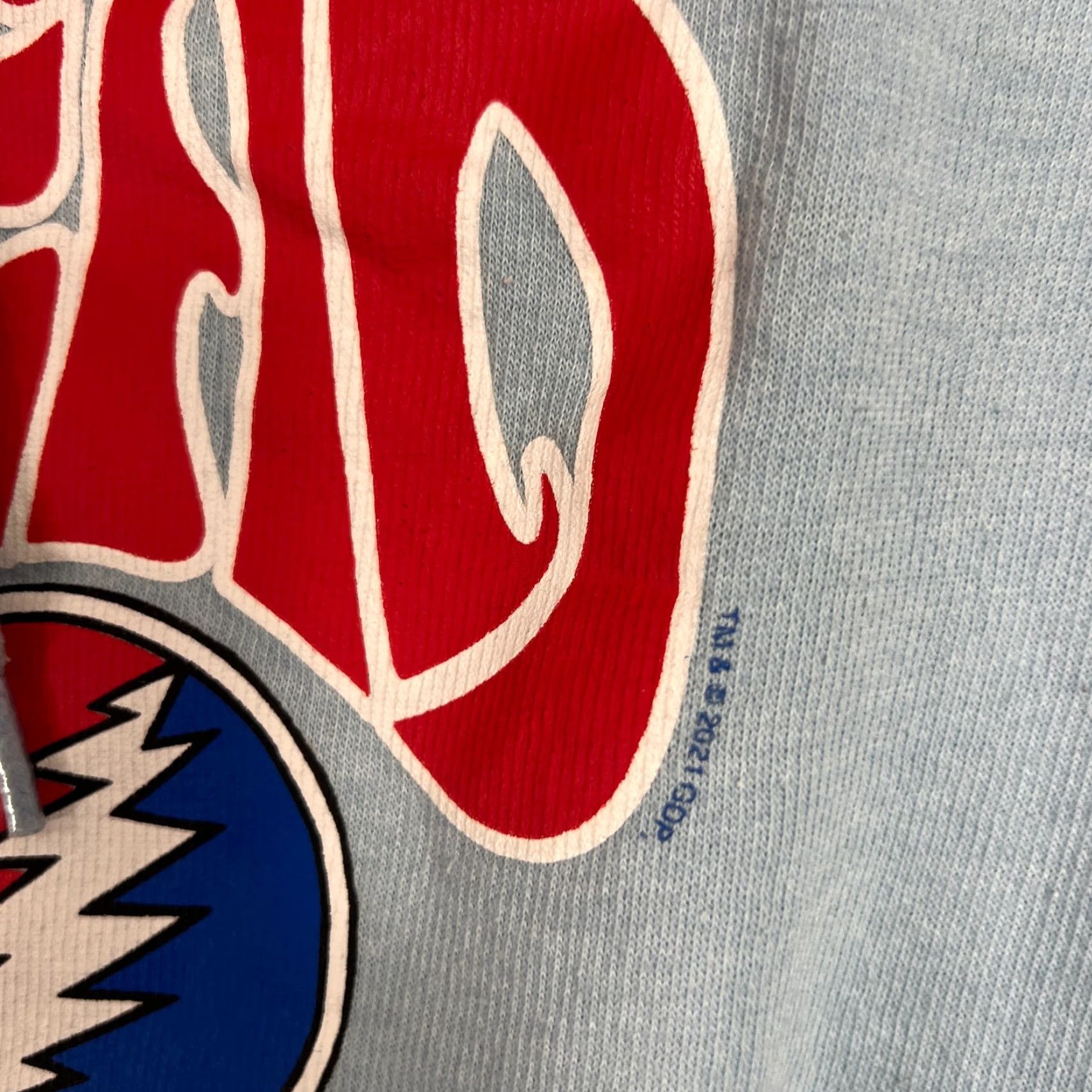 Liquid Blue Liquid Blue Grateful Dead Hoodie Pullover Medium Blue Music 80s 90s Mens Size US M / EU 48-50 / 2 - 3 Thumbnail
