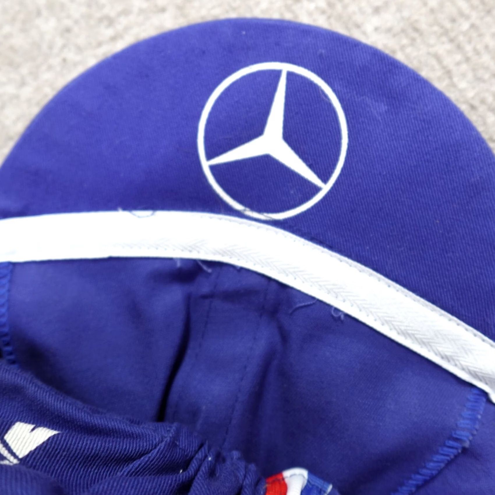 Vintage VINTAGE American Vintage New York City Marathon Short Brim Hat Blue 1989 Made in USA NEW Baseball Cap Men One Size Size US 35 - 5 Thumbnail