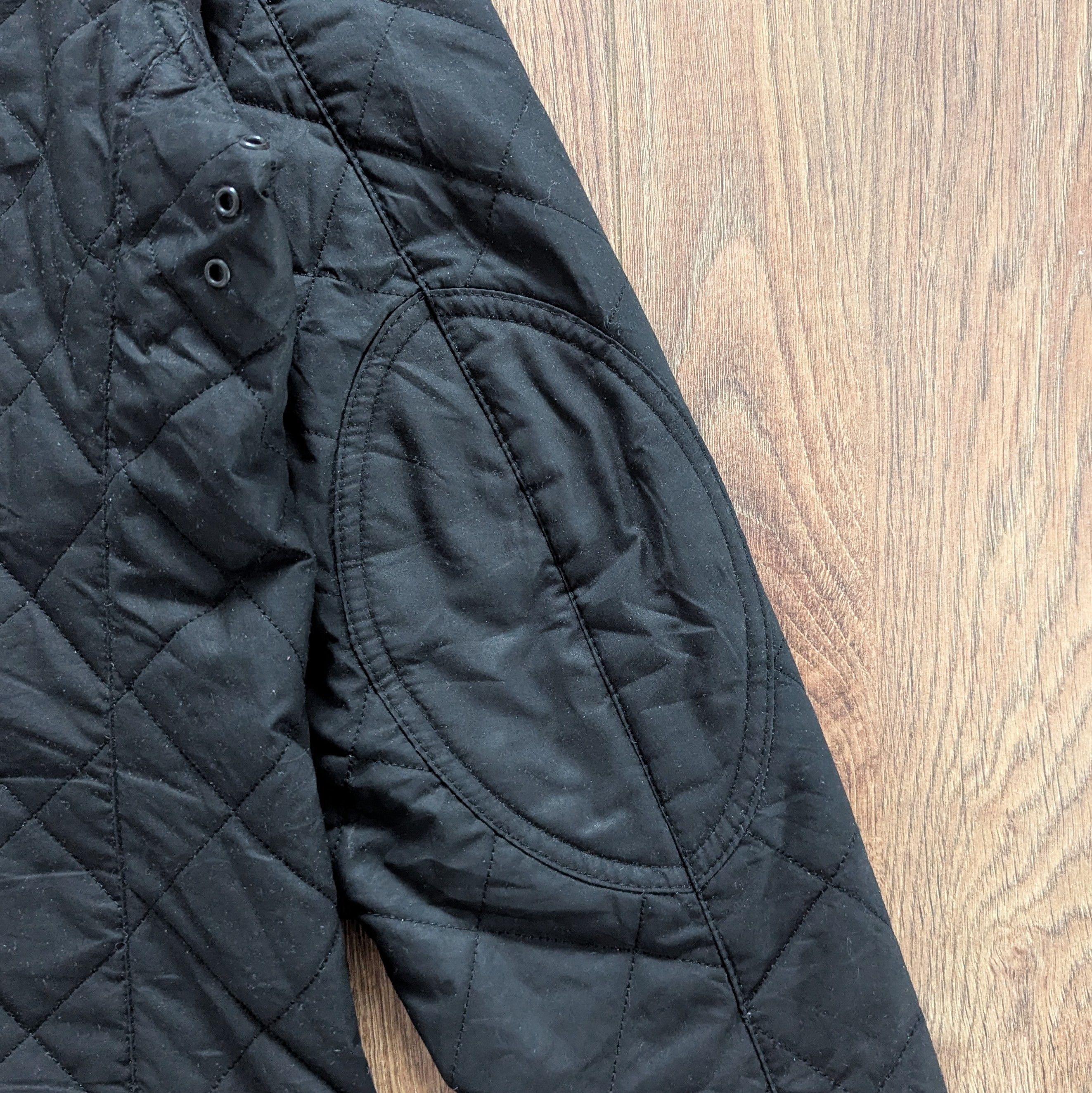 Barbour Barbour SMU Bonner Wax Jacket Size L Black Waxed Cotton Size US L / EU 52-54 / 3 - 16 Thumbnail