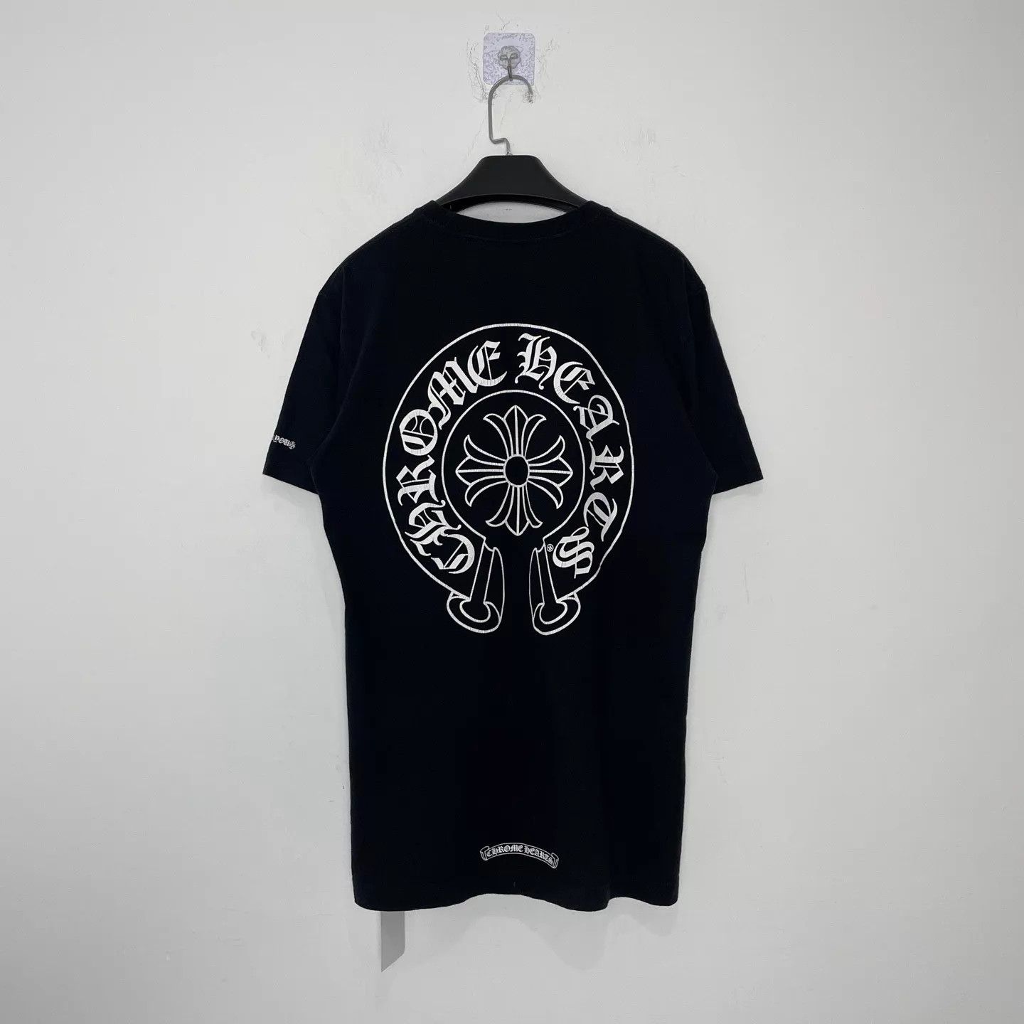 Chrome Hearts Chrome Hearts Horseshoe Print Black Short Tee M Size US M / EU 48-50 / 2 - 2 Thumbnail