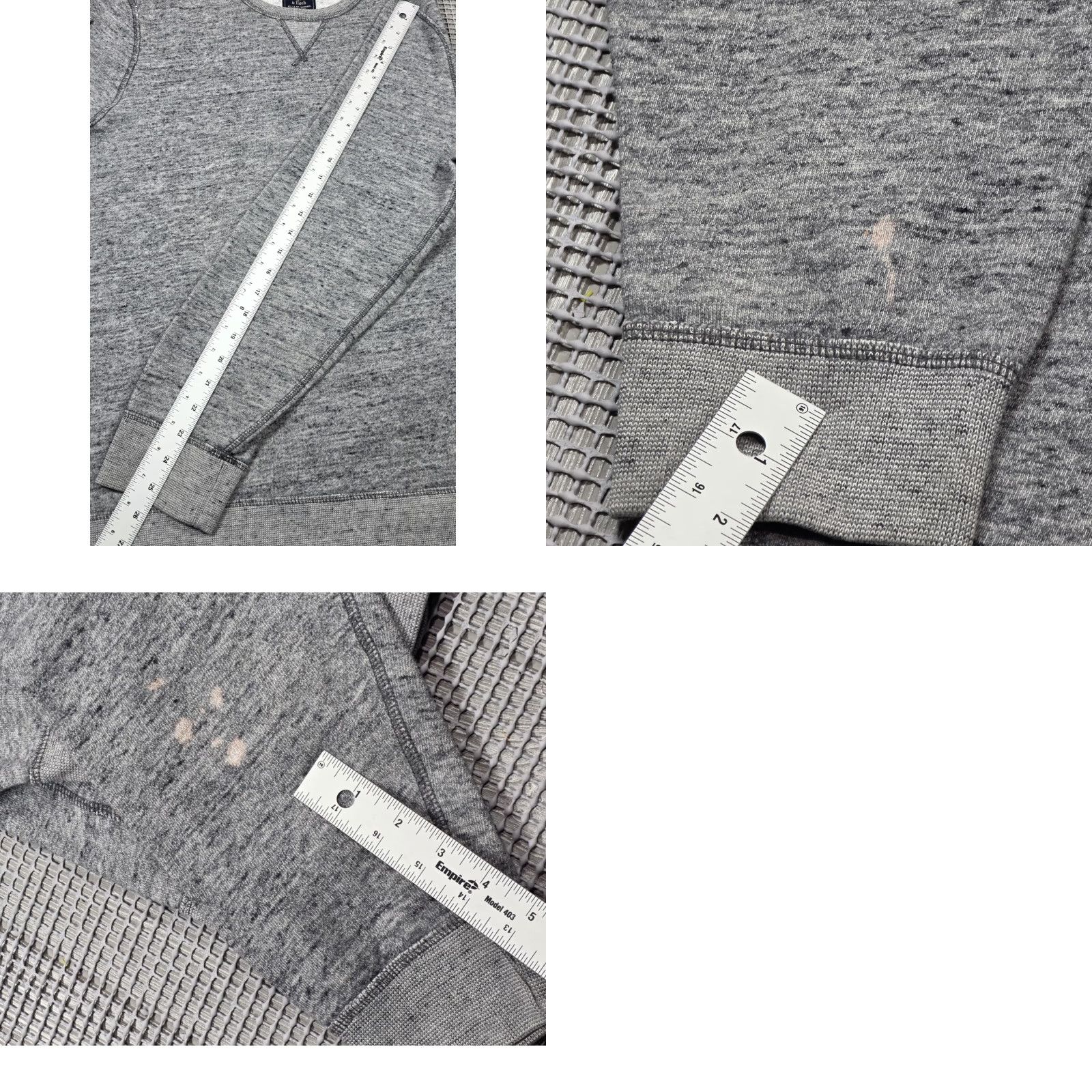 Abercrombie & Fitch VINTAGE Abercrombie & Fitch Crewneck Sweatshirt Men XL Vtg Fleece Heather Gray Vstitch Size US XL / EU 56 / 4 - 9 Thumbnail