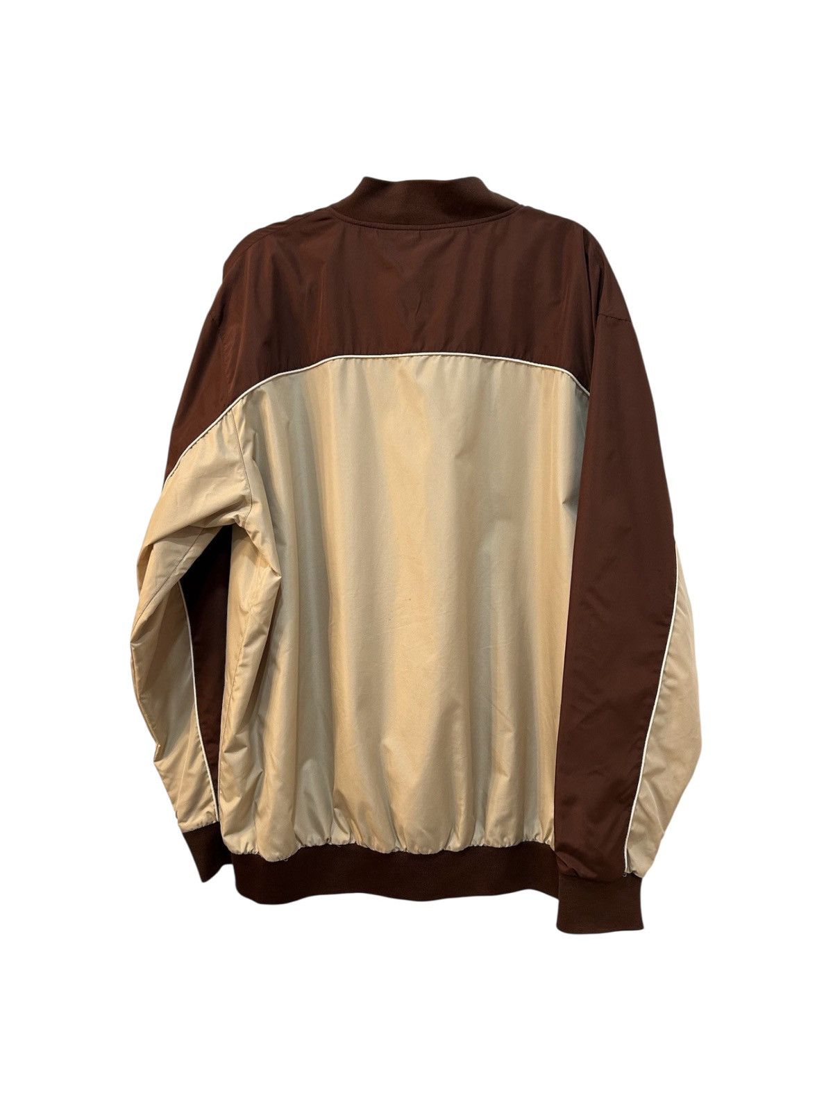 Ecko Unltd. Y2K Ecko Untld Hip Hop Windbreaker Bomber Jacket Brown - M Size US M / EU 48-50 / 2 - 3 Thumbnail