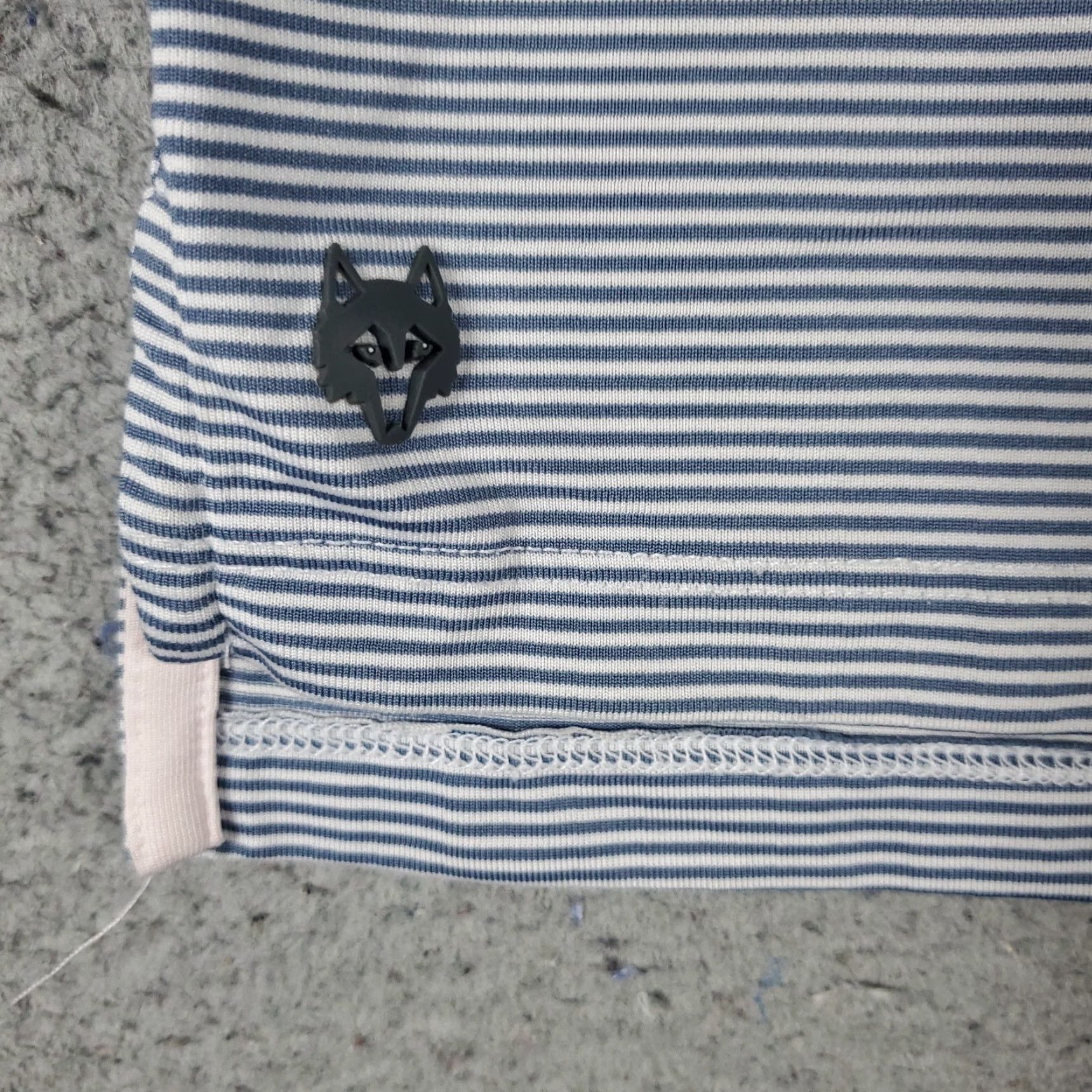 Vintage Greyson Polo Shirt Mens Large Blue Striped Casual Short Sleeve Activewear Size US L / EU 52-54 / 3 - 3 Thumbnail