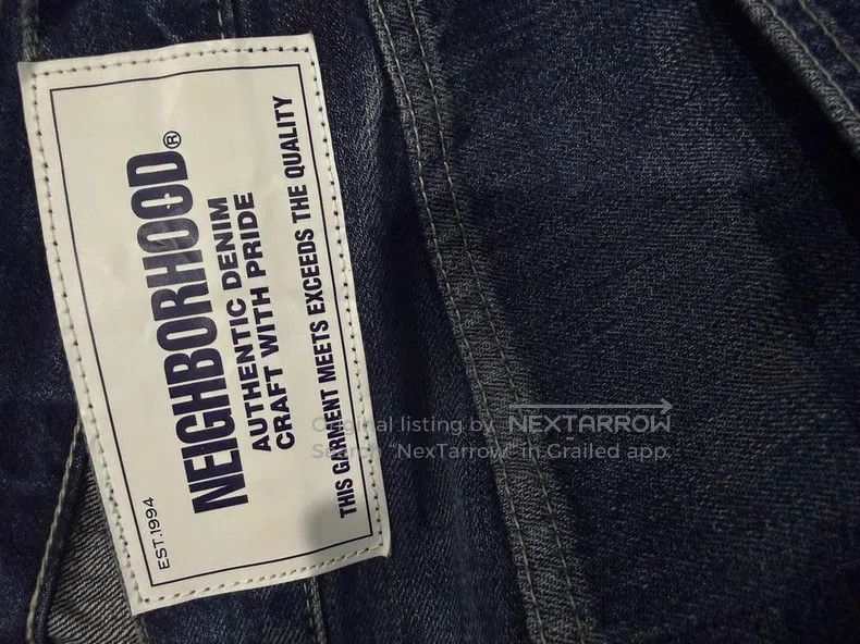 Neighborhood Neighborhood size L Denim Jeans Size US 27 - 5 Thumbnail
